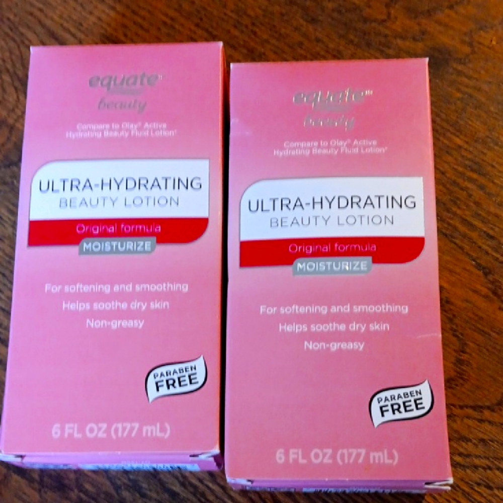 2 Equate Beauty Ultra-Hydrating Lotion - Pink